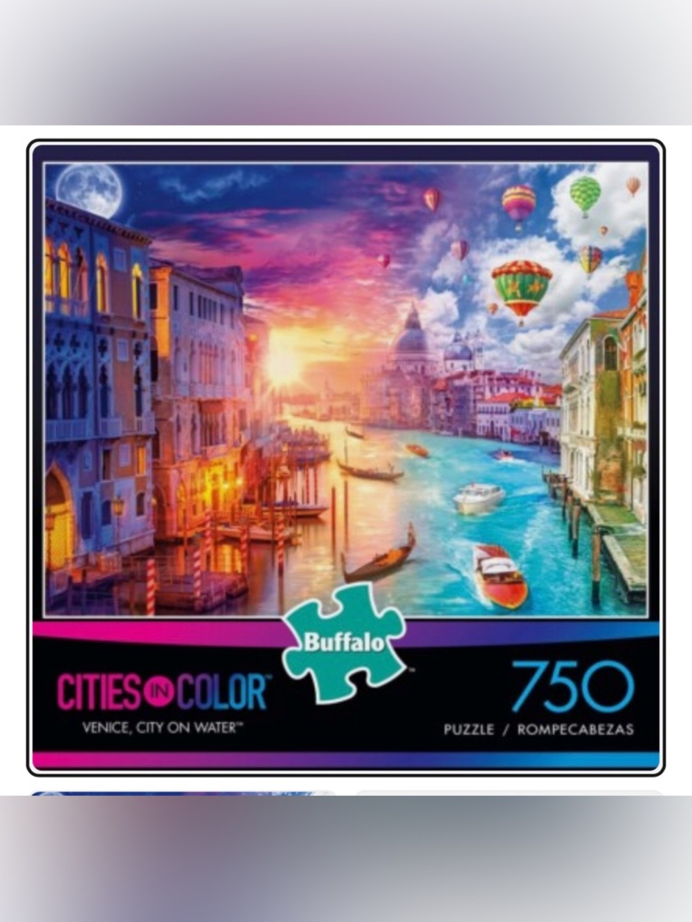 Buffalo 750 Piece Puzzle Venice ,City On Water